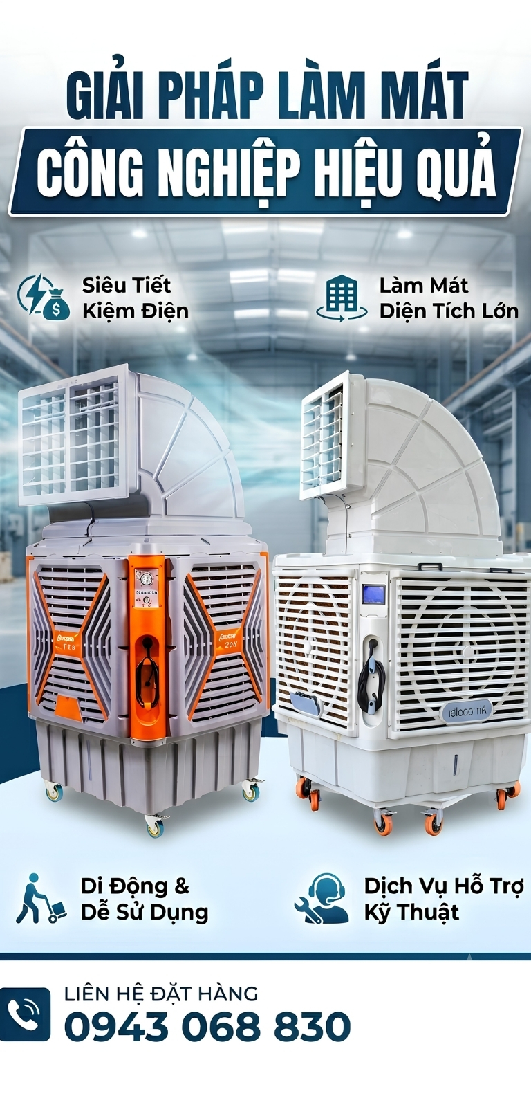 Quạt hơi nước công nghiệp