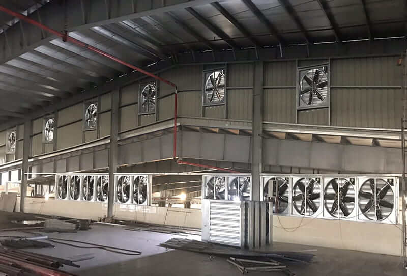 Quạt thông gió gắn tường công nghiệp giá tại xưởng | Nam Vũ
